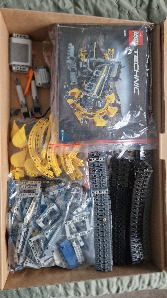 LEGO 42055, Ophalen, Lego, Zo goed als nieuw, Complete set