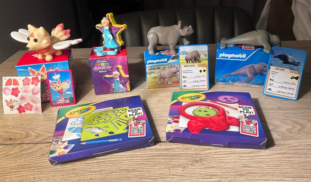 Diverse McDonald's Happy Meal speeltjes - Recente collectie, Ophalen of Verzenden, Nieuw