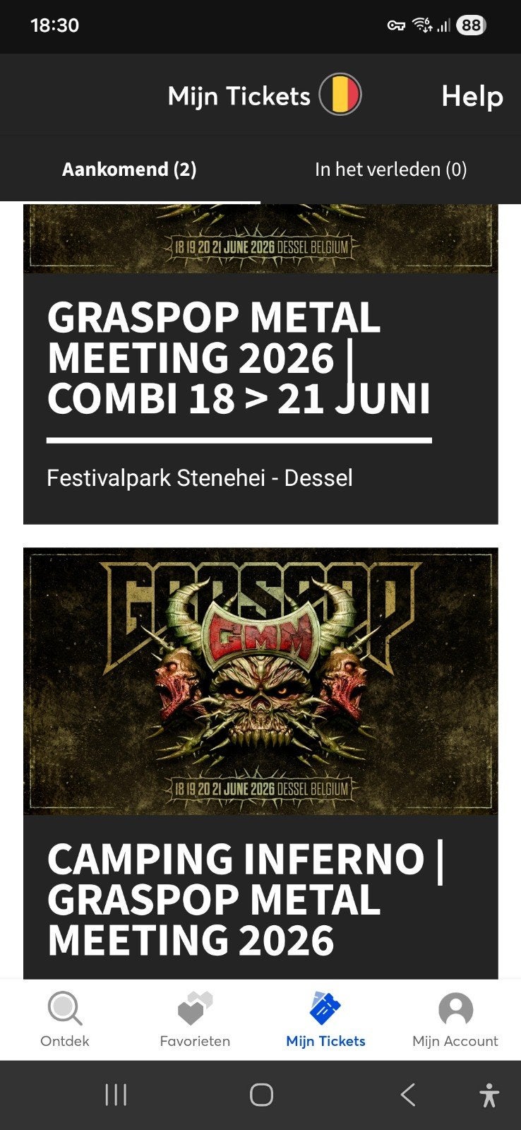 Graspop 4P Canvashut op camping Inferno, Drie personen of meer, Meerdaags