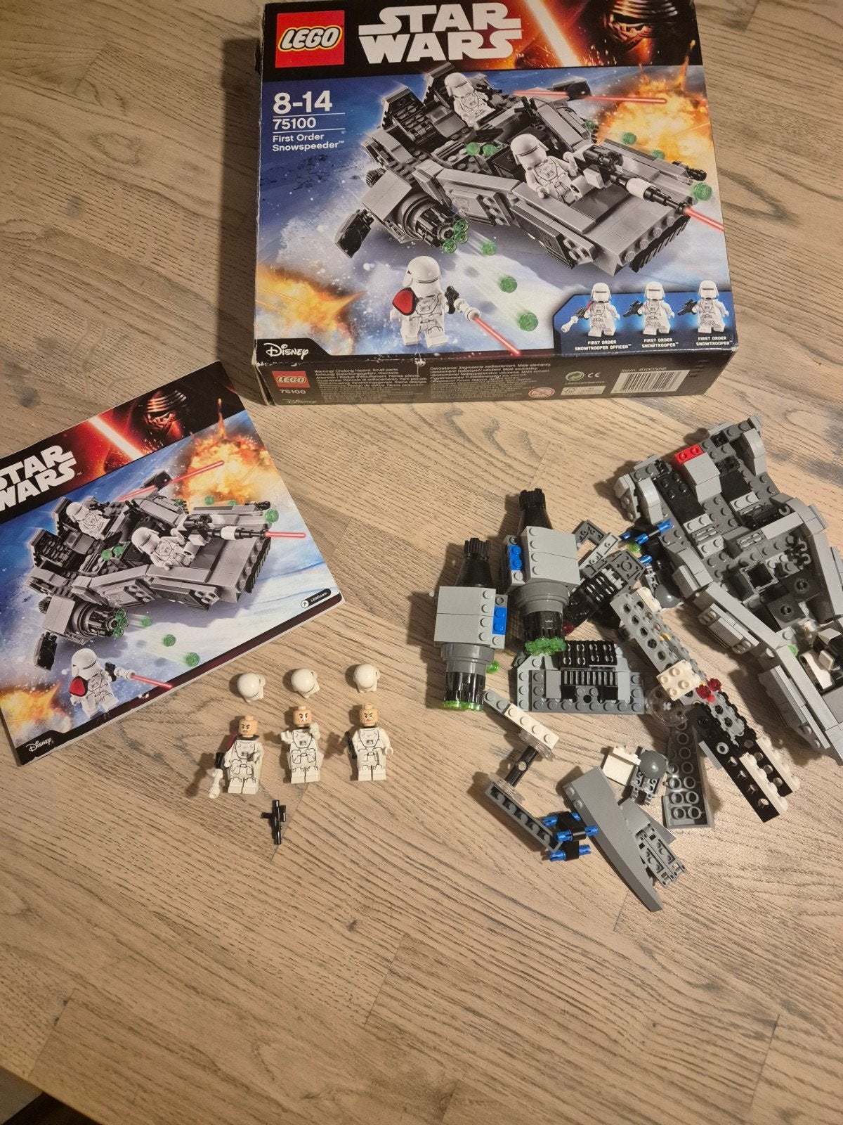 Lego Star Wars 75100 first order snowspeeder, Kinderen en Baby's, Speelgoed | Duplo en Lego, Star Wars, Lego, Ophalen of Verzenden