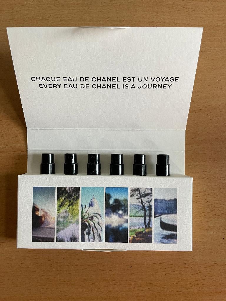 Chanel parfum proefjes edt, 6 stuks x 1,5 ml - nieuw, Sieraden, Tassen en Uiterlijk, Uiterlijk | Parfum, Ophalen of Verzenden