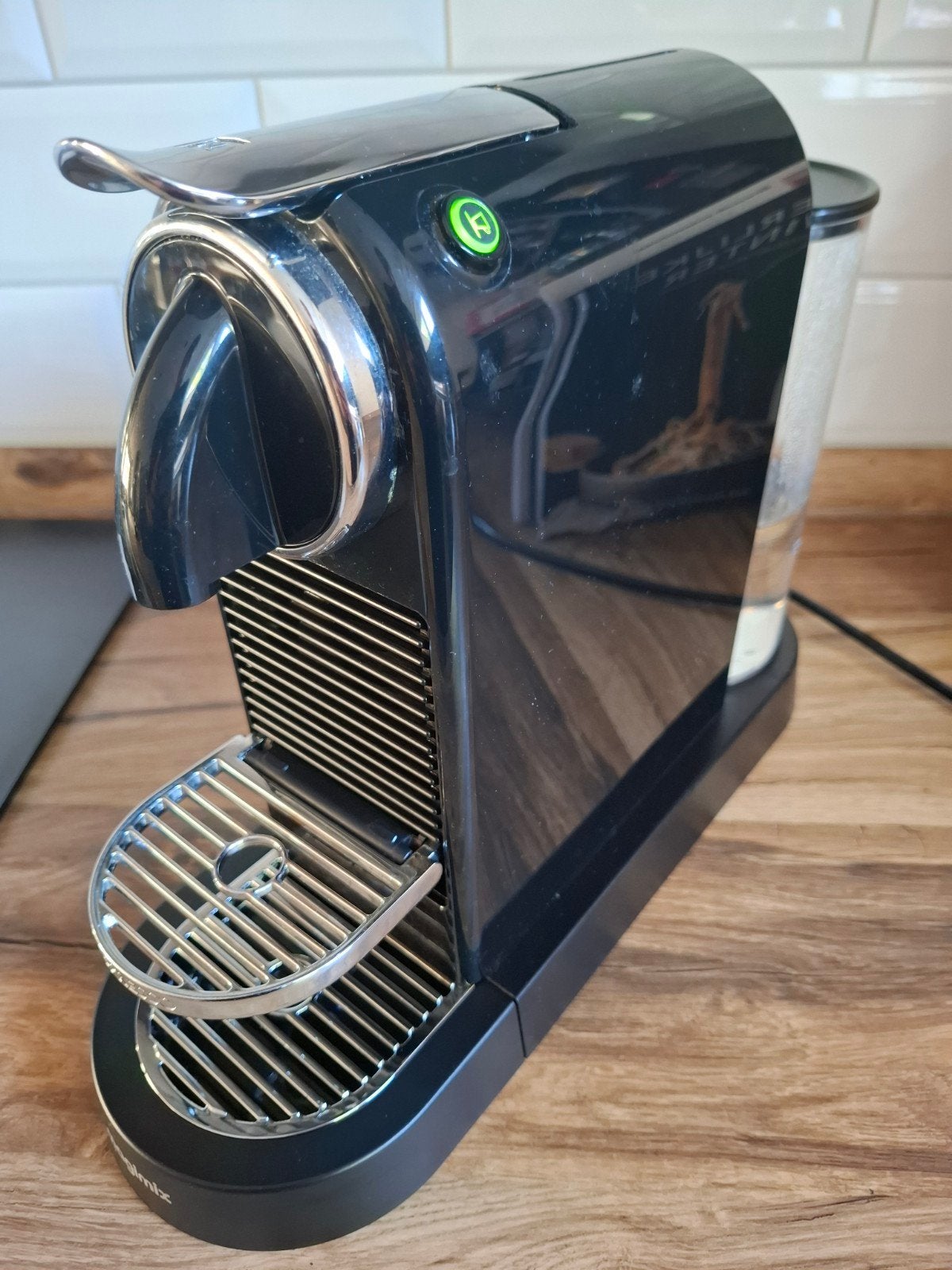 Magimix Nespresso Citiz. lekt iets, Ophalen of Verzenden, Gebruikt, Espresso apparaat, Afneembaar waterreservoir