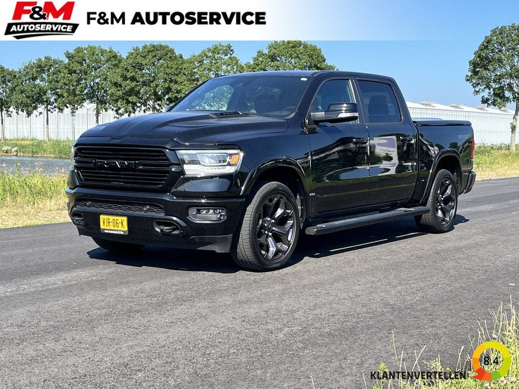 Dodge Ram 1500 5.7 V8 4x4 Crew Cab Laramie Clima, cruise, ca, Auto's, Dodge, Gebruikt, 5654 cc, Lane Keeping Assist, Bedrijf