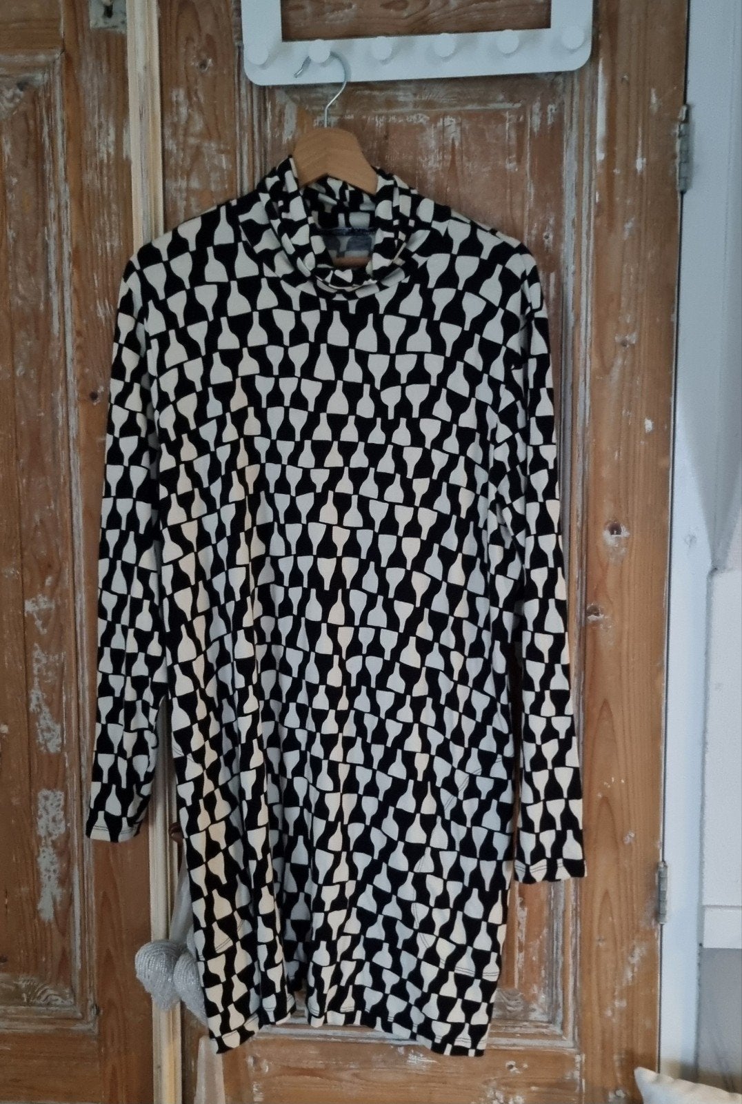 Gudrun Sjödén tweedelig set zwart/wit patroon, Kleding | Dames, Gudrun Sjödén, Zwart, Maat 42/44 (L), Ophalen of Verzenden