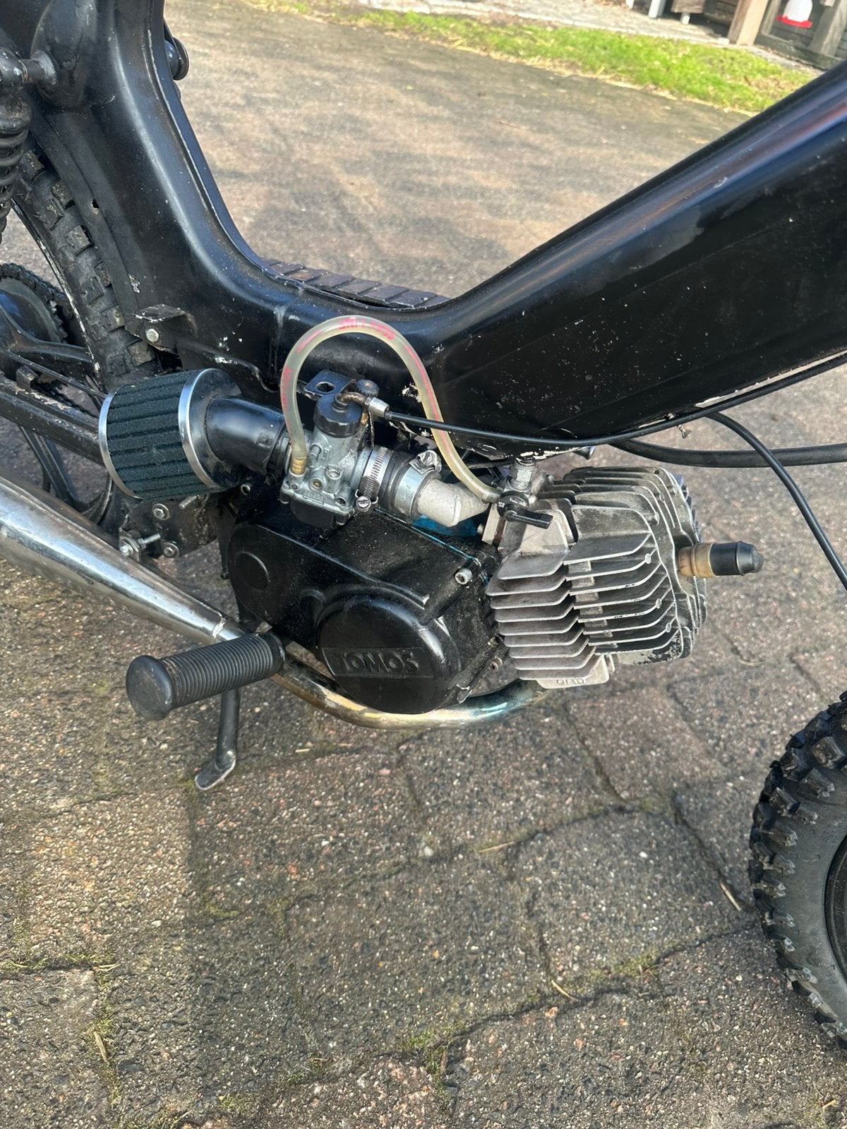Crosstomos 65cc waardepijling, Fietsen en Brommers, Brommers | Tomos, Ophalen, Gebruikt, Maximaal 45 km/u, 65 cc