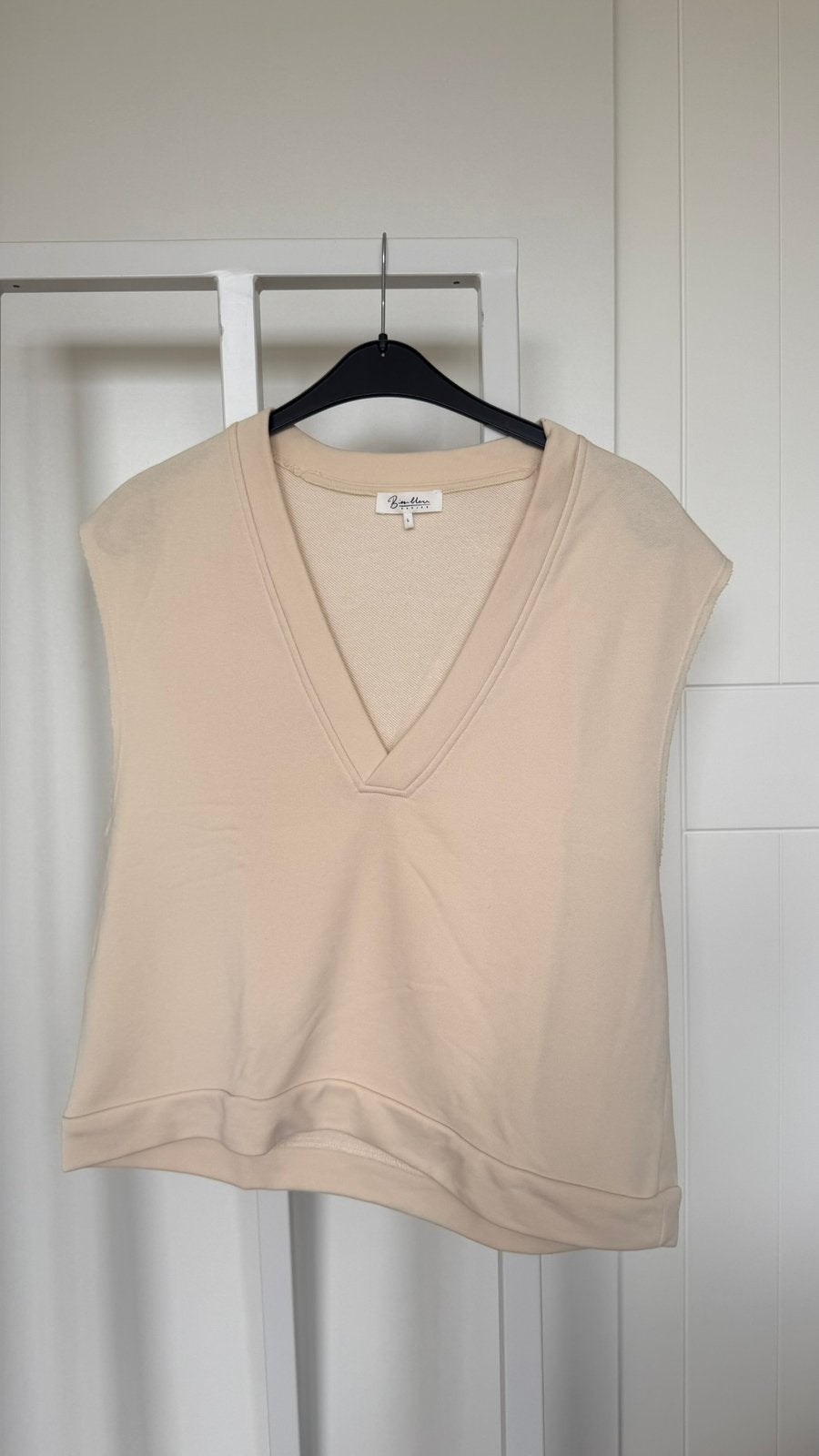 Bienbleu top gilet maat L dames, Beige, Maat 42/44 (L), Ophalen of Verzenden, Zo goed als nieuw
