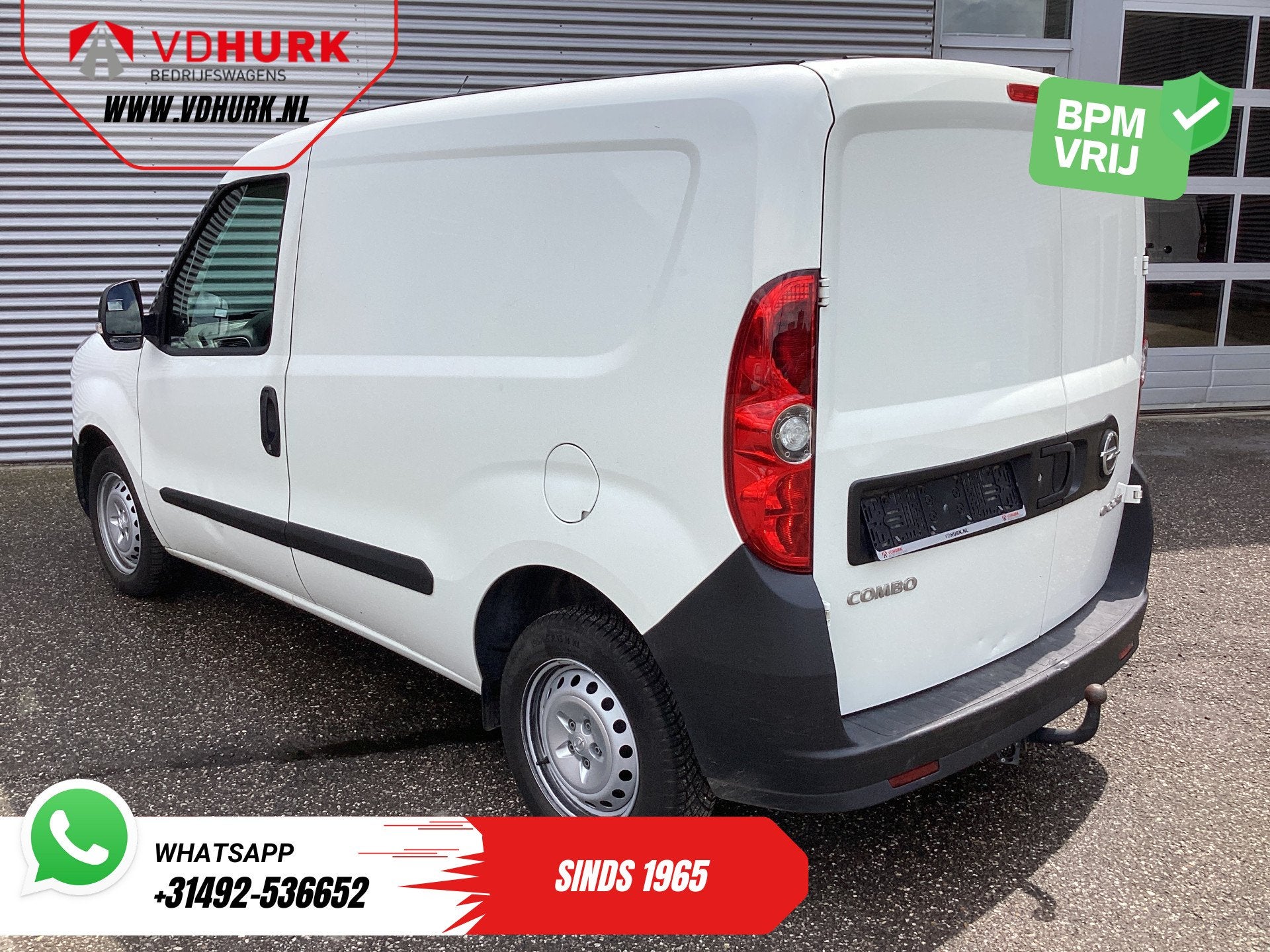 Opel Combo 1.3 CDTi 96 pk EXPORT Airco/ Bluetooth/ Trekhaak, Auto's, Bestelauto's, Voorwielaandrijving, Stof, Gebruikt, Euro 6