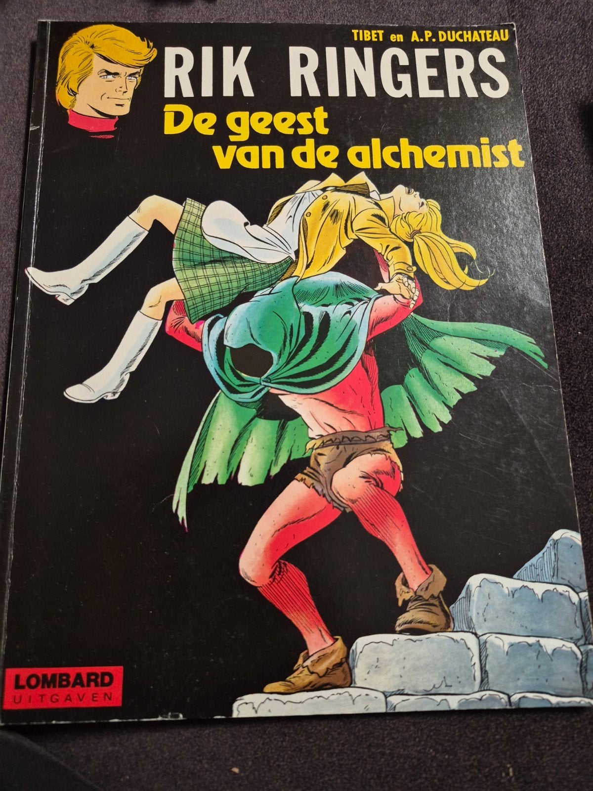 Rik Ringers - De geest van de alchemist (1e druk 1980), Eén stripboek, Ophalen of Verzenden, Nieuw, Tibet en A.P. Duchateau