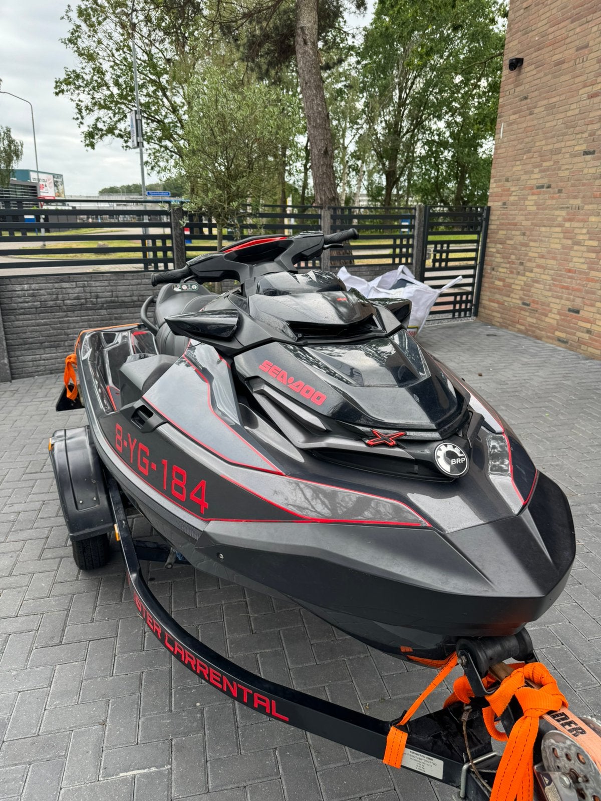 Seadoo rxt 300 bj 2023 met trailer 76 vaaruren, Watersport en Boten, Ophalen, Zo goed als nieuw, Benzine, 200 pk of meer