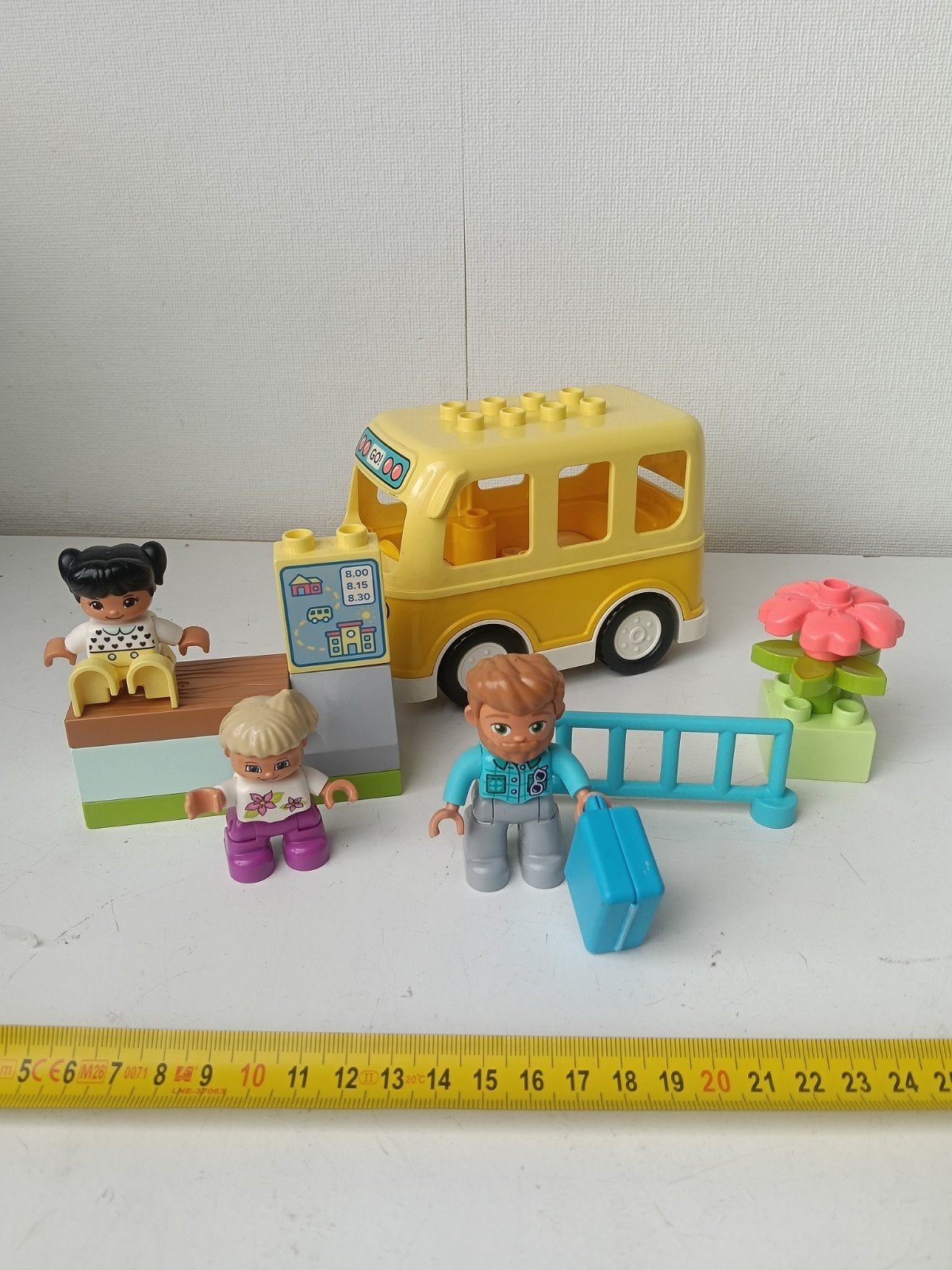 Lego Duplo Bus 10988 - Compleet (kinderen anders), Compleet, Ophalen of Verzenden, Zo goed als nieuw, Duplo