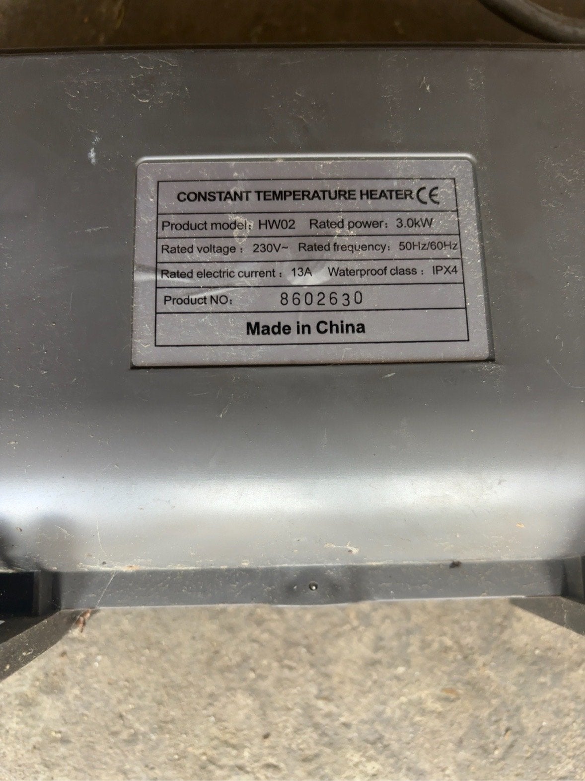 Spa Heater 3.0kW - Lekvrij en Werkend, Ophalen, Gebruikt, Verwarming
