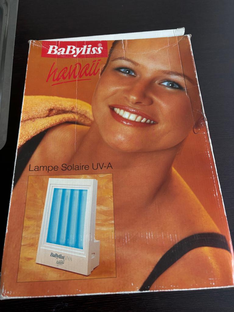 Babyliss Gezichtsbruiner Hawaii UV-A met beschermbril, Witgoed en Apparatuur, Zonnebanken en Gezichtsbruiners, Ophalen of Verzenden