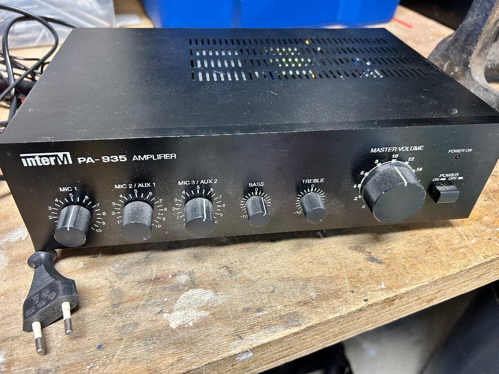 Inter-M PA-935A PA-mengversterker, Overige merken, Verzenden, Minder dan 60 watt, Gebruikt