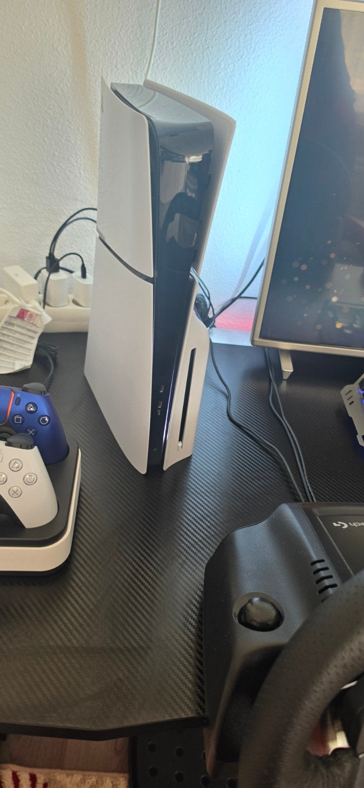PS5 Gaming Setup: Console, tv, game tafel, Games, Stuur, Sto, Ophalen of Verzenden, Zo goed als nieuw