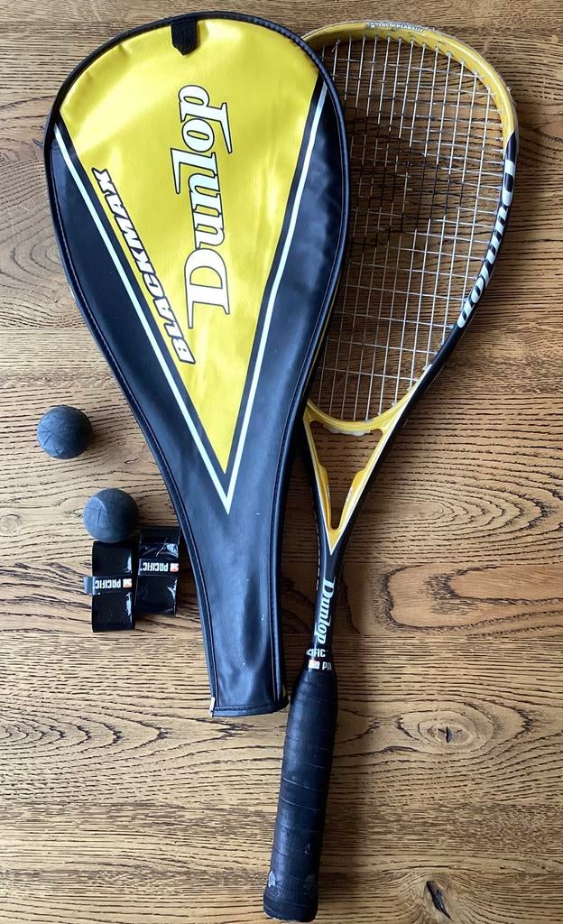 Squash Racket, Sport en Fitness, Squash, Ophalen of Verzenden, Gebruikt, Racket, Met hoes