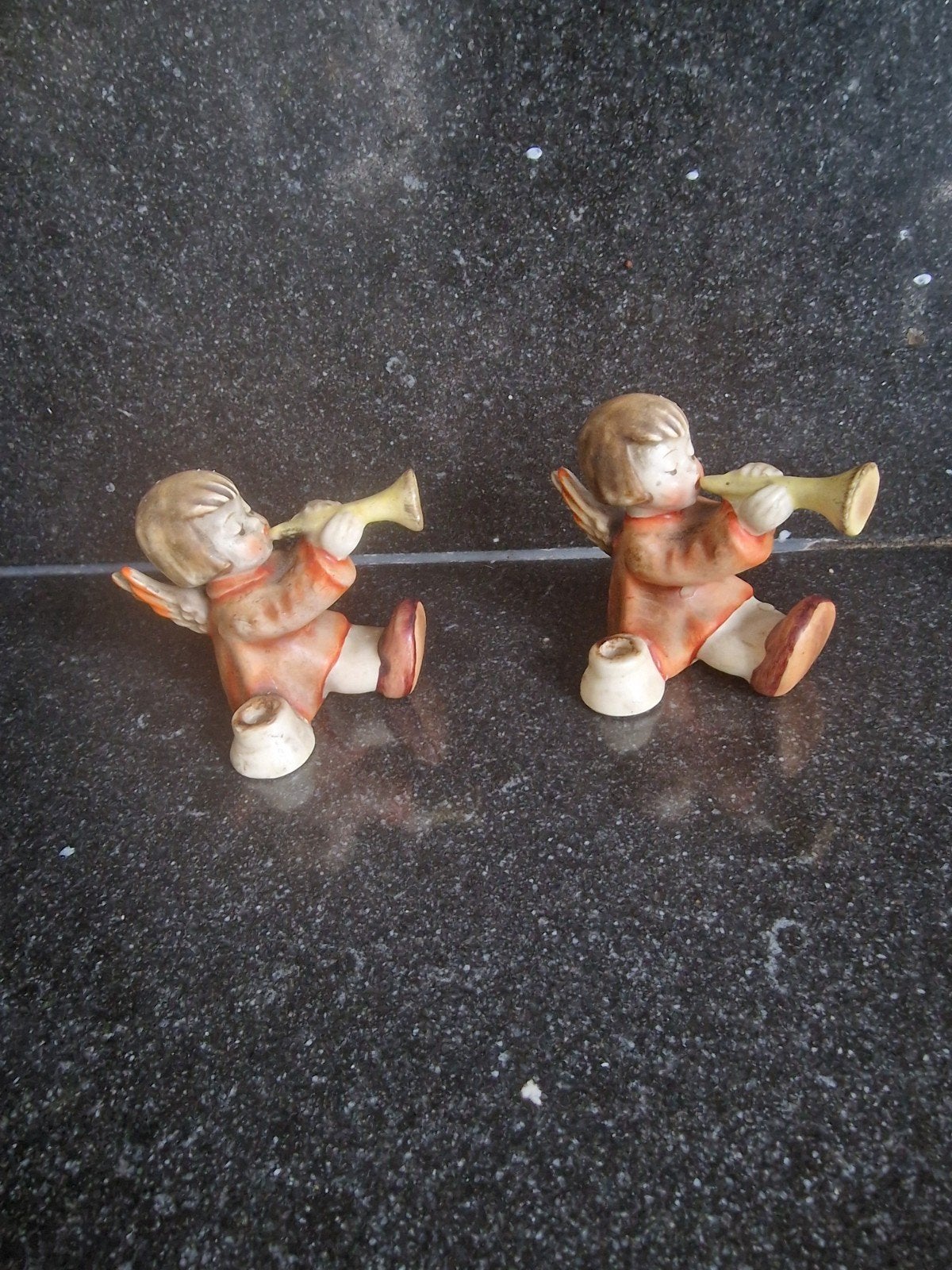 Vintage M.I. Hummel "Joyous News" Engeltje met Trompet, Ophalen of Verzenden