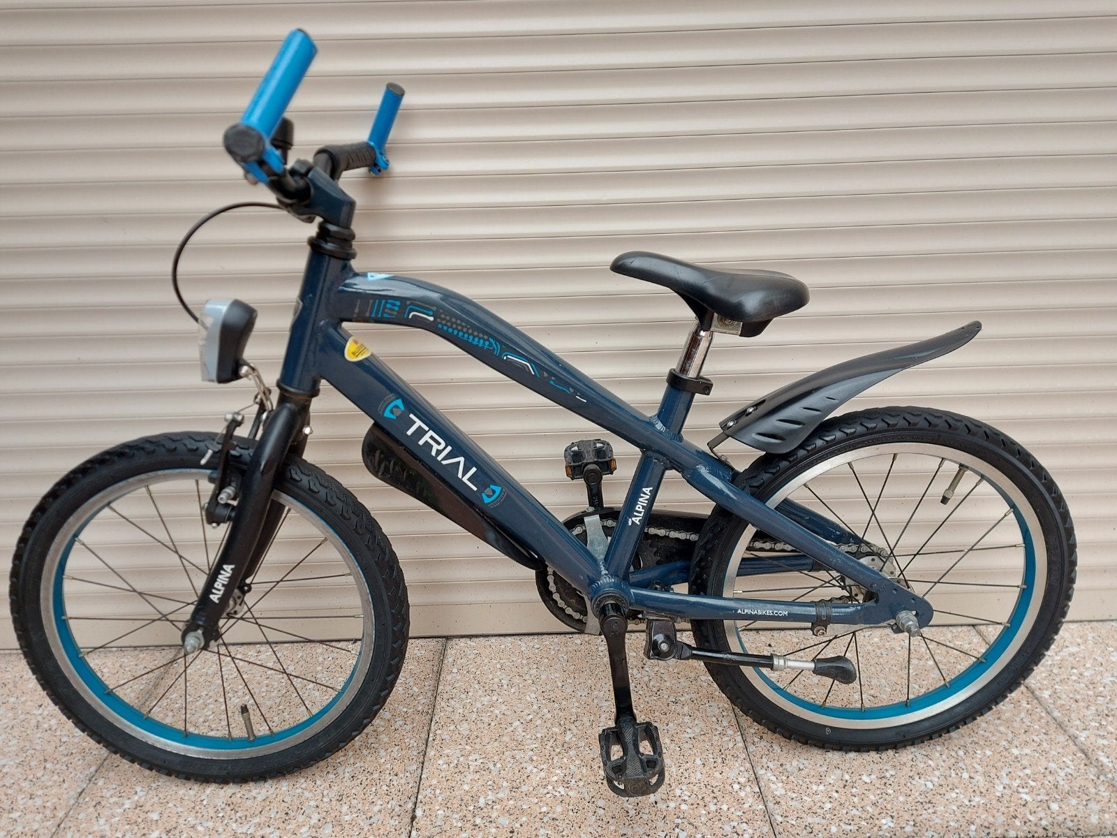 Goh alpina trial jongensfiets  18inch, Ophalen, Gebruikt, Staal, 16 tot 20 inch