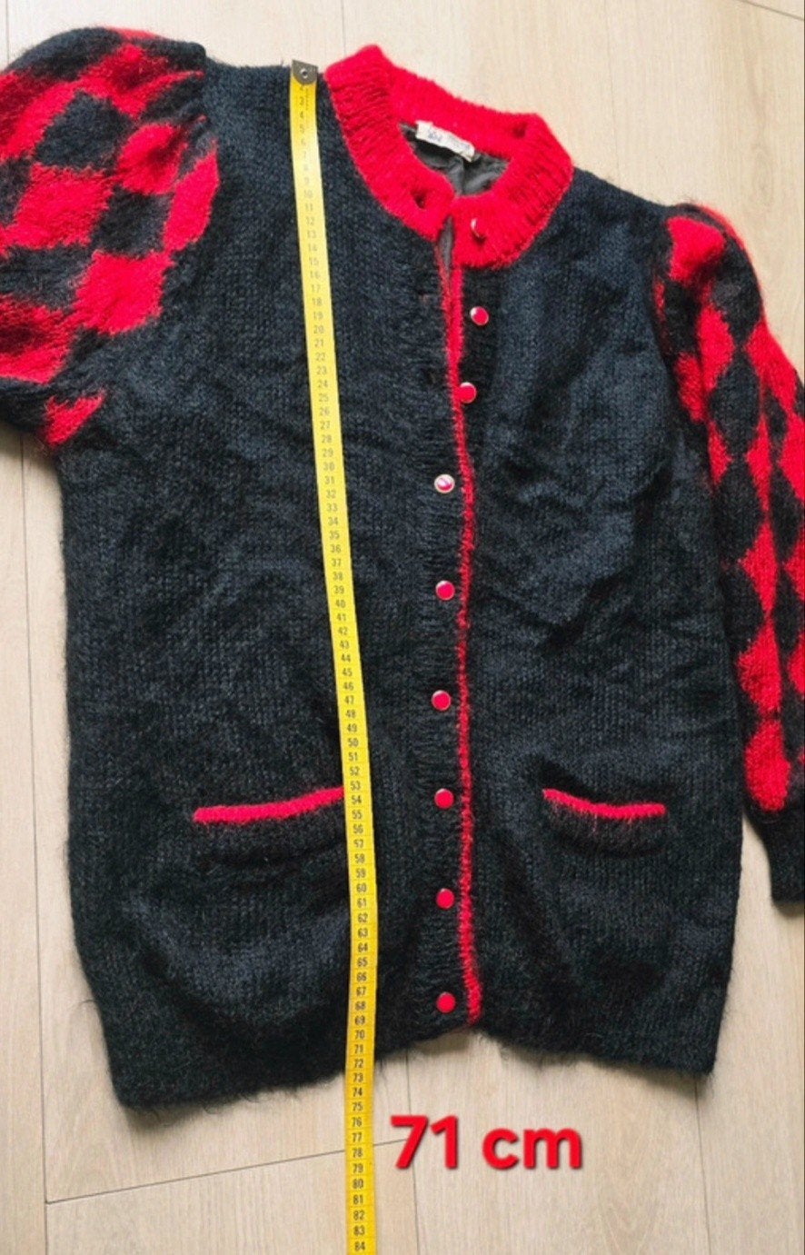 Vintage Mamut Moden mohair vest maat 38 zwart rood geruit, Kleding | Dames, Maat 38/40 (M), Zwart, Ophalen of Verzenden, Zo goed als nieuw