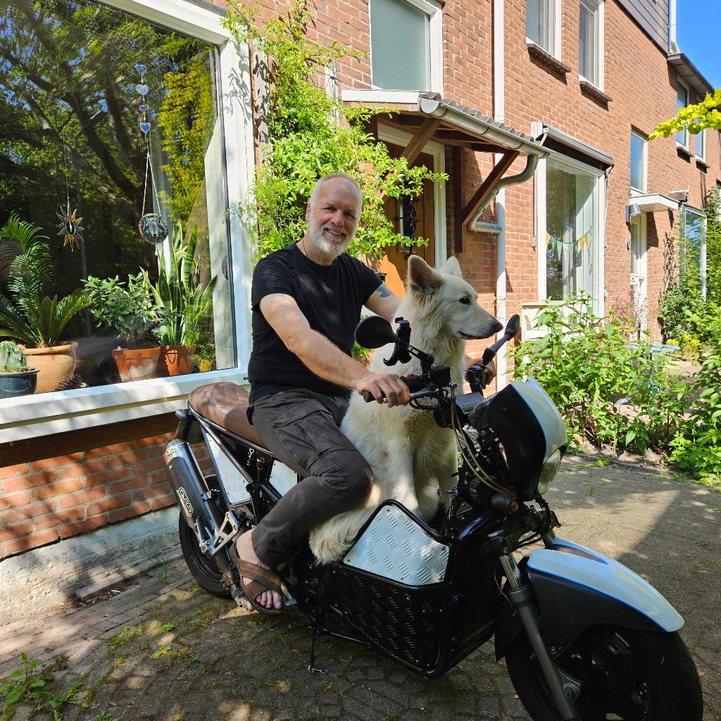 Suzuki Burgman 400 scooter geschikt voor grote hond, Ophalen, Gebruikt