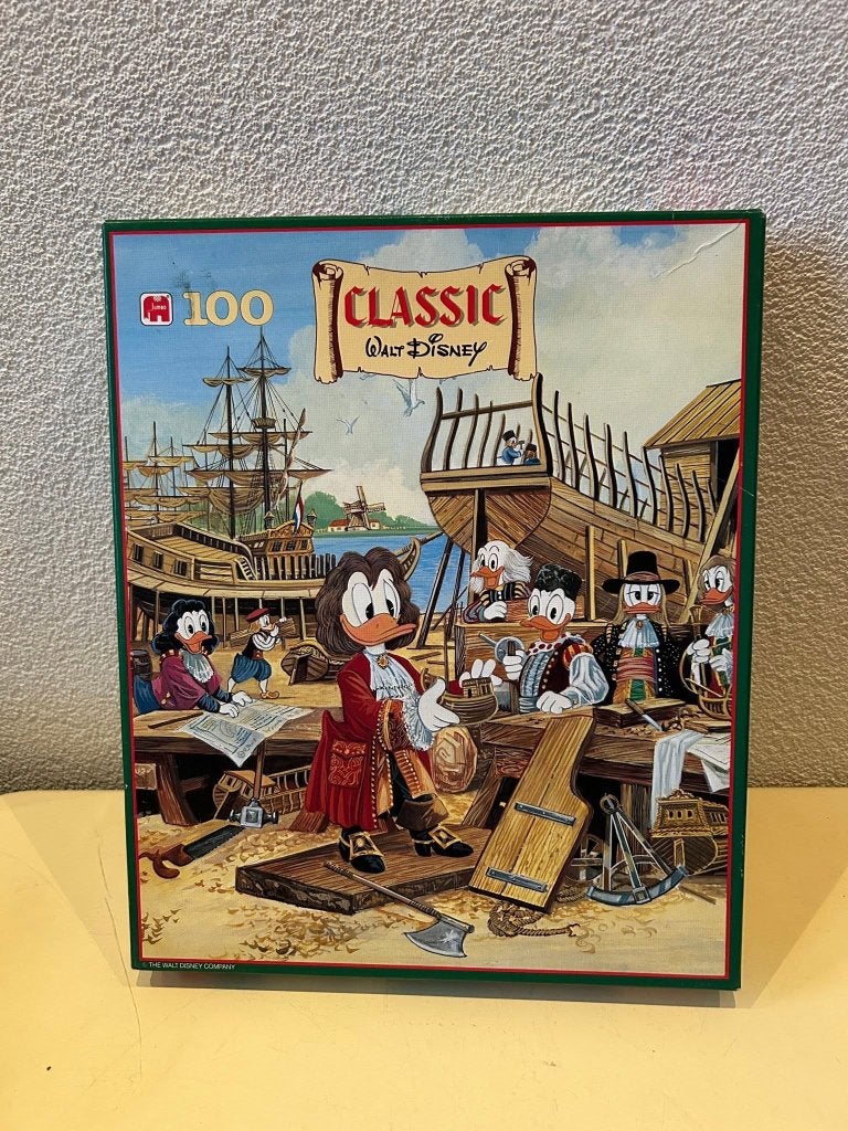 Vintage Jumbo Classic Disney Puzzel - 100 Stukjes, Ophalen of Verzenden, Meer dan 50 stukjes, Gebruikt, 6 jaar of ouder