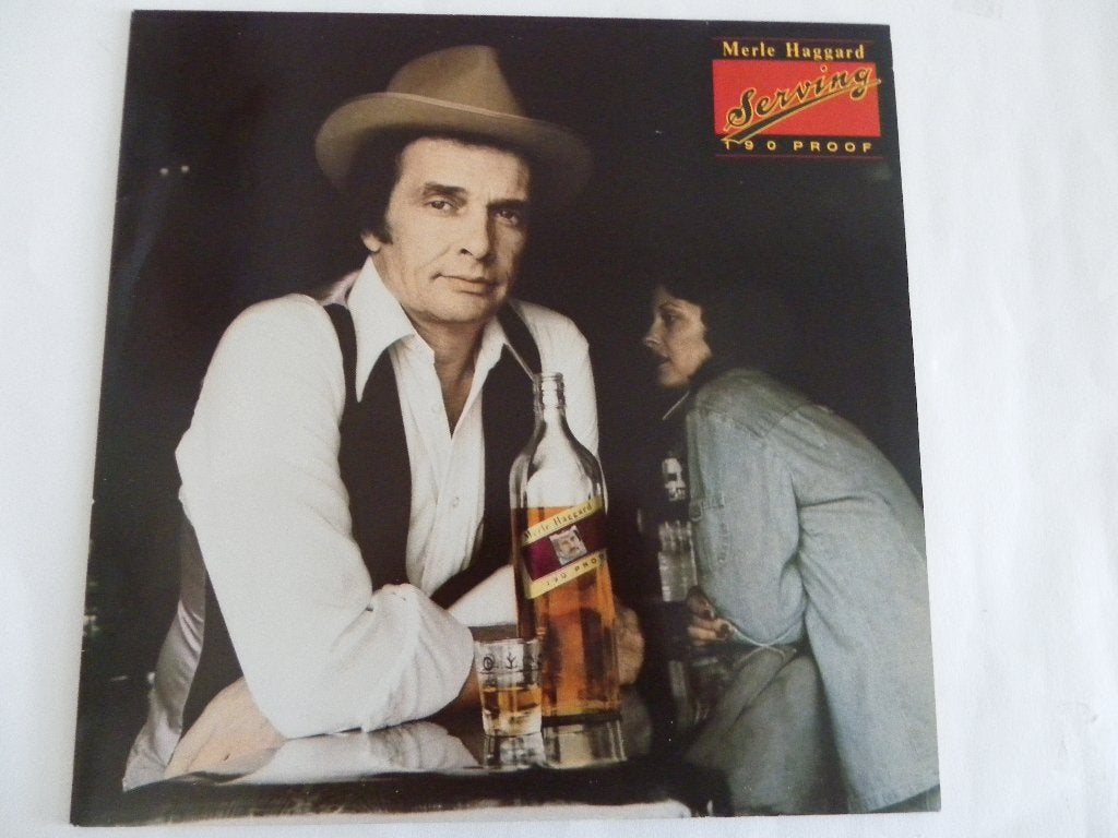 LP Merle Haggard - Seving 190 Proof, Ophalen of Verzenden, 1970 - 1979, Gebruikt, 12 inch
