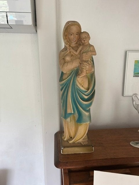 mariabeeld met kindje, Antiek en Kunst, Ophalen