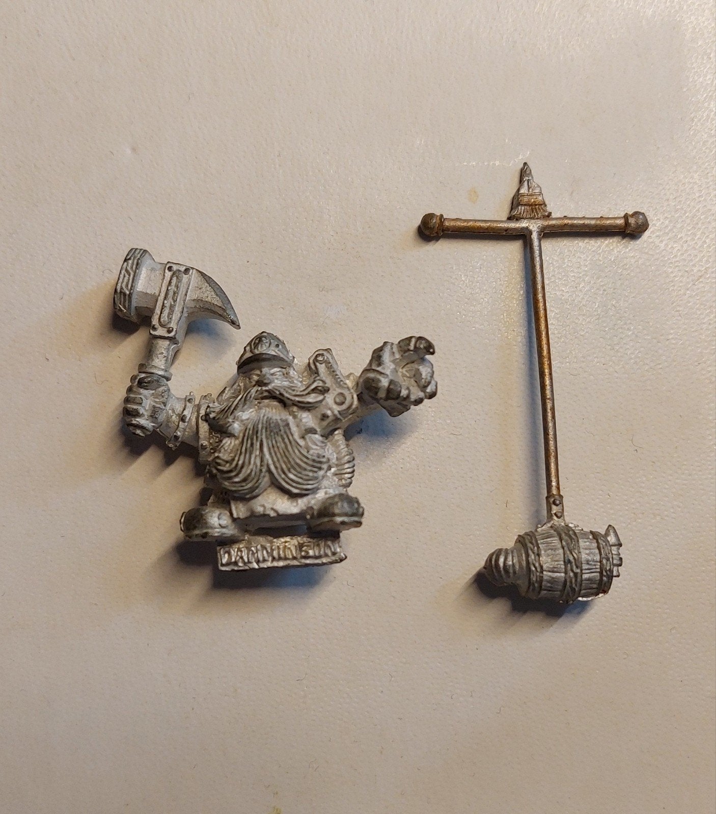 Dwarf Engineer Guildmaster Burlock Damminsonn, Hobby en Vrije tijd, Gebruikt, Figuurtje(s), Warhammer, Ophalen of Verzenden