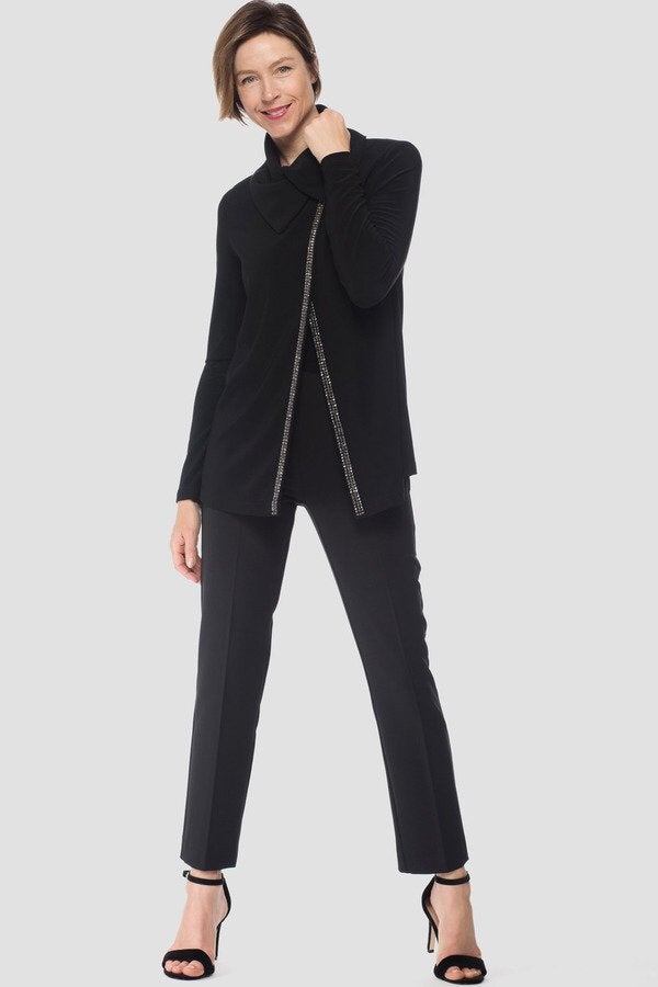 Ribkoff luxe zwart jasje met strass accenten maat M, Maat 38/40 (M), Verzenden, Zwart, Nieuw