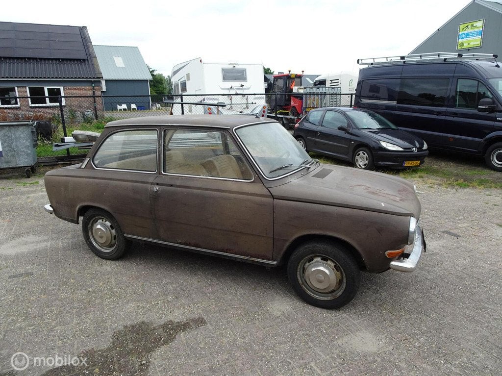 DAF 44 Comfort (SCHUURVONDST- LOOPT NIET), Auto's, Automaat, Achterwielaandrijving, Gebruikt, Beige
