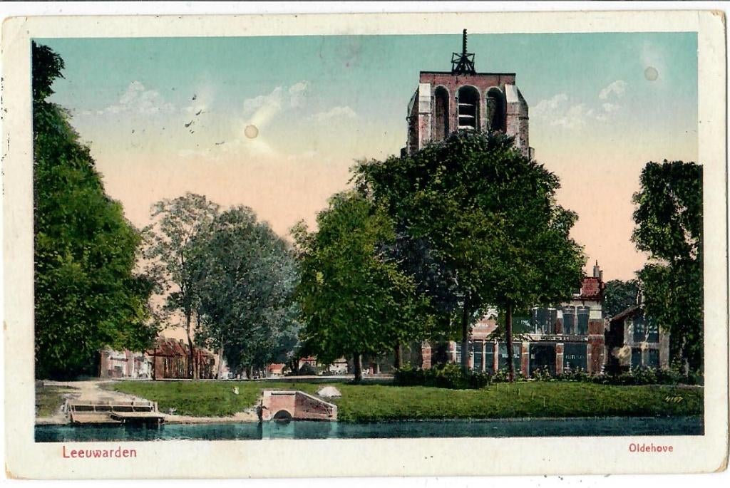 Leeuwarden - Oldehove, Verzamelen, Verzenden, 1920 tot 1940, Gelopen, Friesland