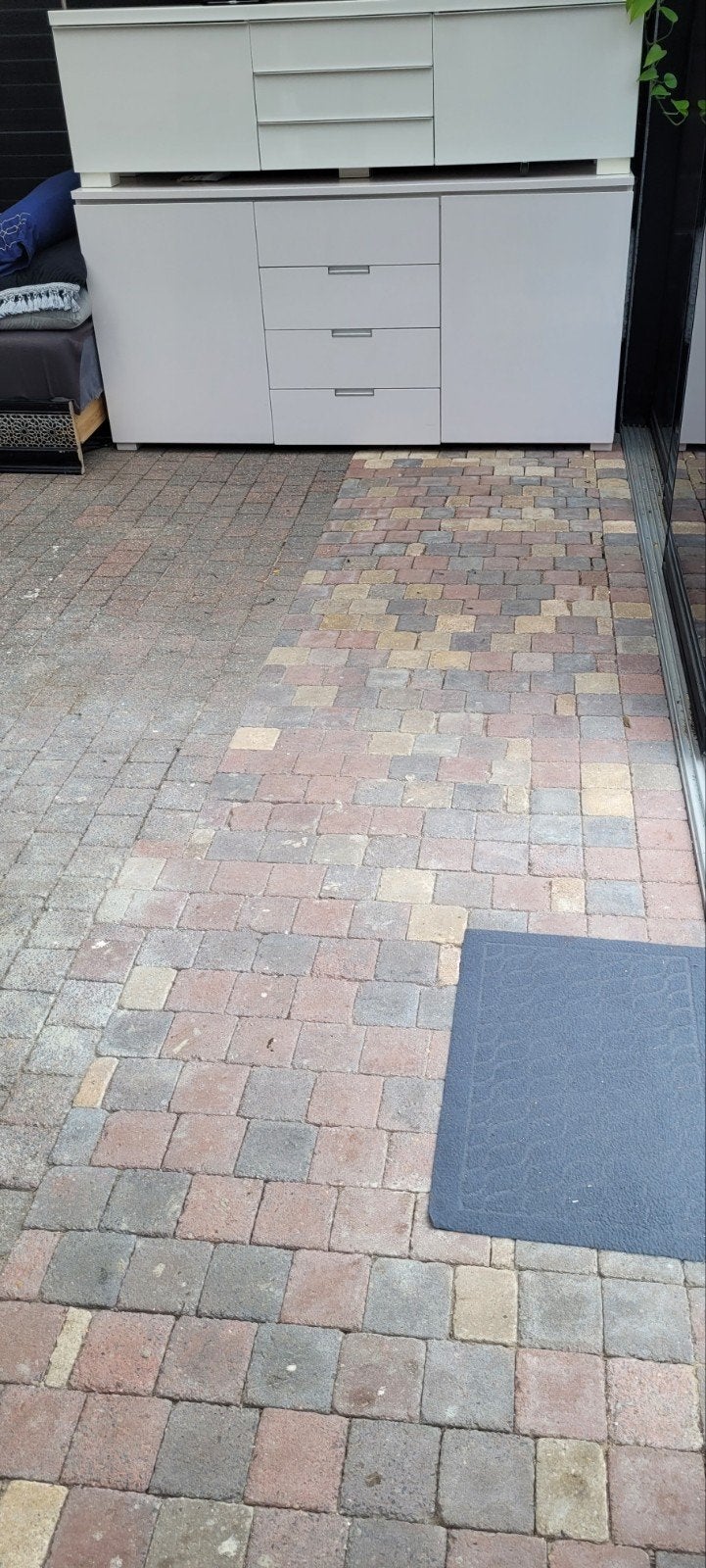 24 m2 tuintegels gratis ophalen, Tuin en Terras, Ophalen, Gebruikt, Beton, Terrastegels