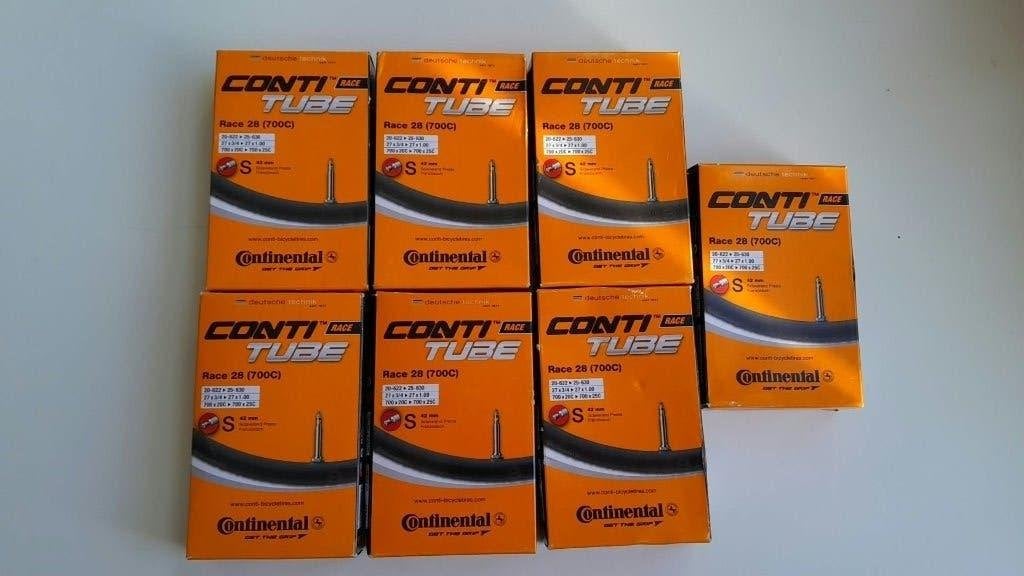 7 stuks Continental binnenbanden racefiets presta nieuw, Nieuw, Ophalen of Verzenden, Continental, Band