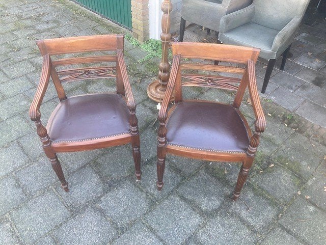 antieke eetkamerstoelen, Antiek en Kunst, Ophalen