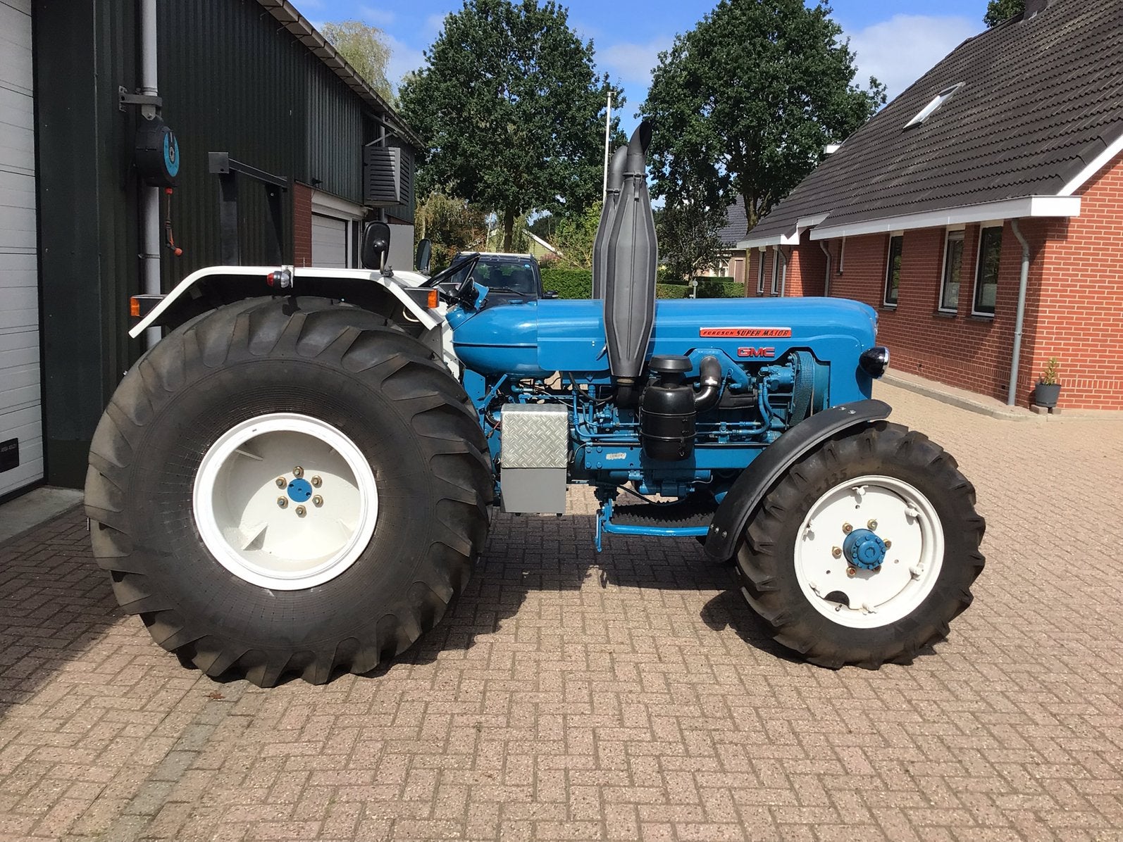 Fordson Super Major met v6 diesel, Zakelijke goederen, Agrarisch | Tractoren, Ophalen, Oldtimer, 120 tot 160 Pk, Ford