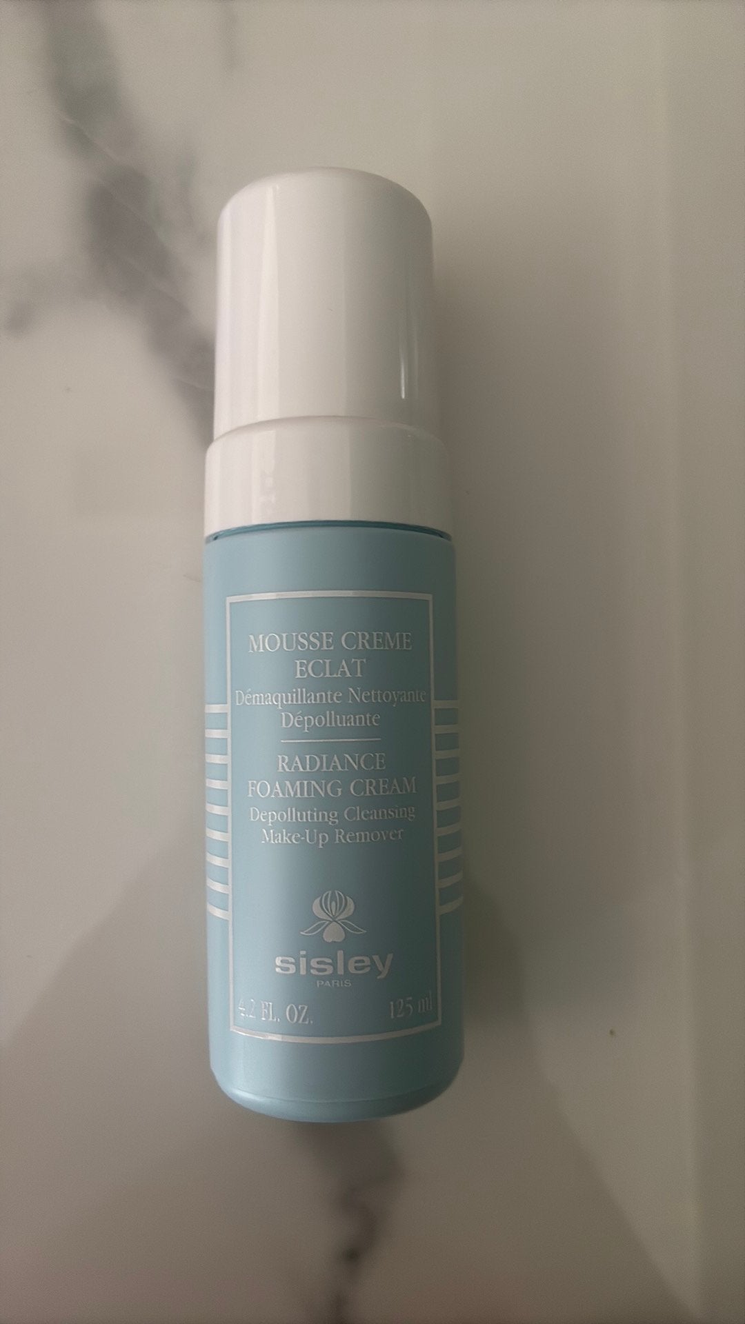 Sisley radiance foaming cream nieuw 125ml, Verzenden, Nieuw, Gehele gezicht, Verzorging