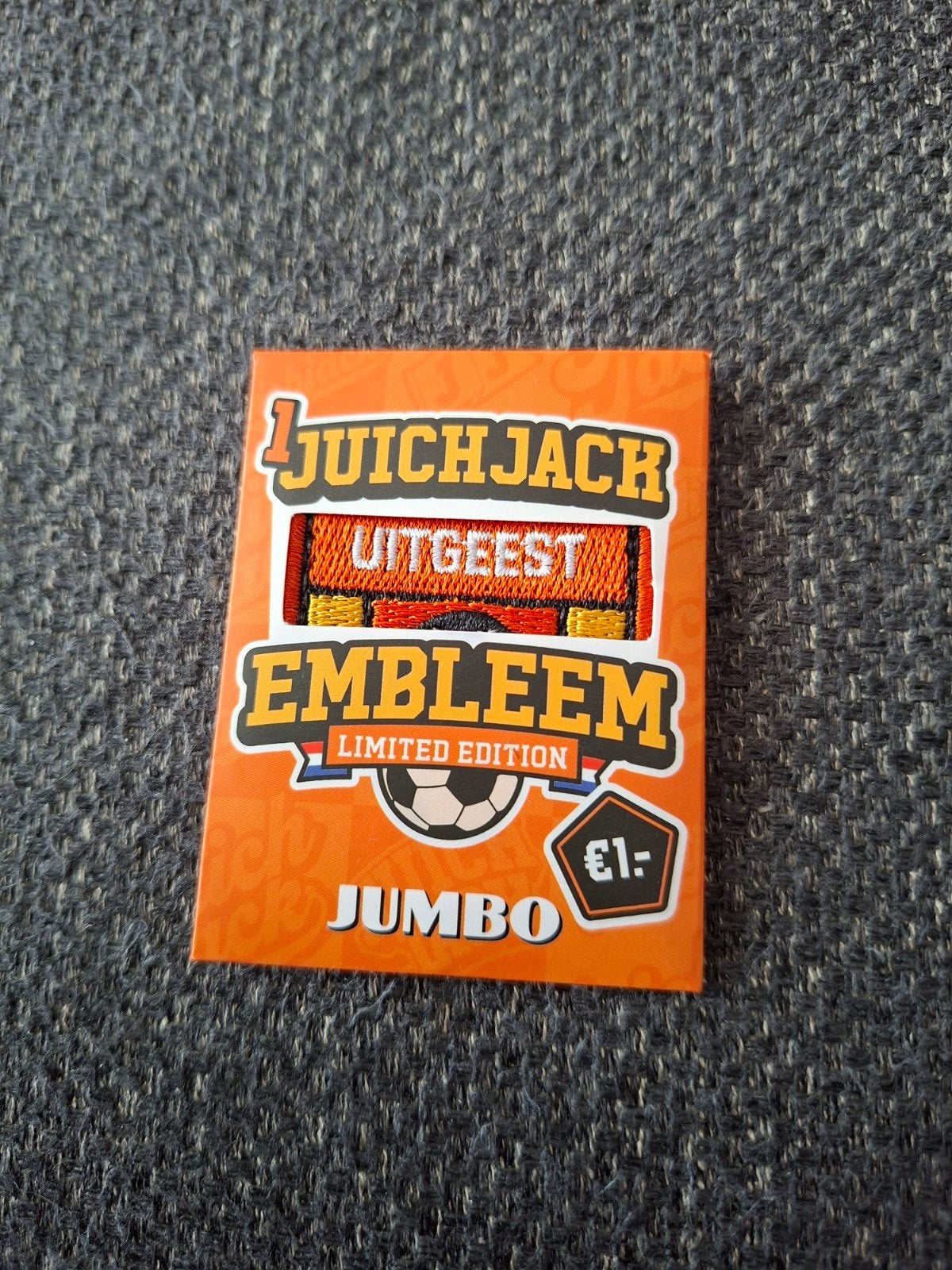 Jumbo Juichjack Embleem Uitgeest Limited Edition, Ophalen of Verzenden, Nieuw