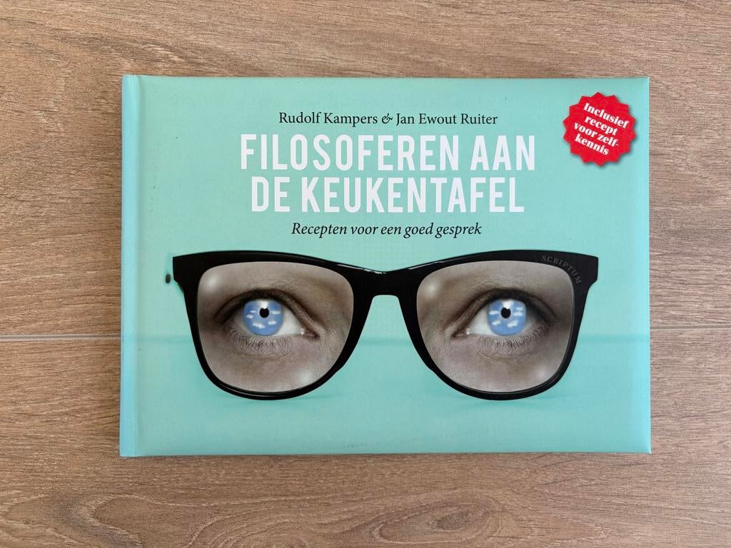 Filosoferen aan de keukentafel - Rudolf Kampers, Boeken, Ophalen of Verzenden, Zo goed als nieuw, Praktische filosofie