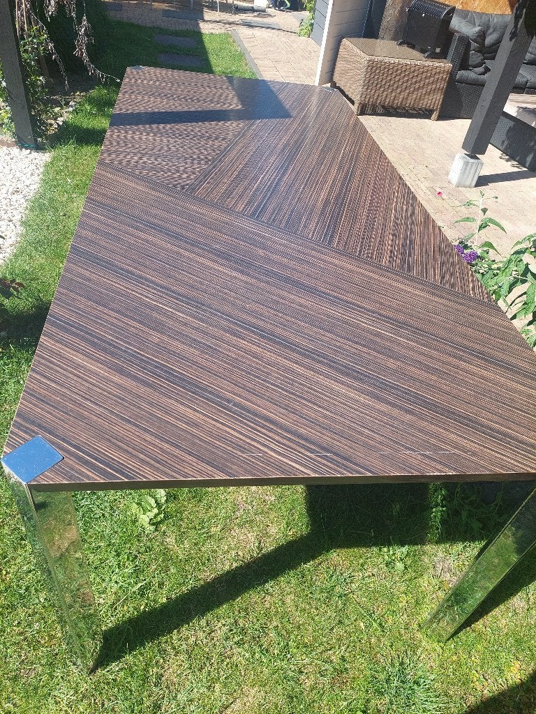 Gratis eettafel (Harvink) 220 x 95, Ophalen, Gebruikt, 200 cm of meer, 50 tot 100 cm