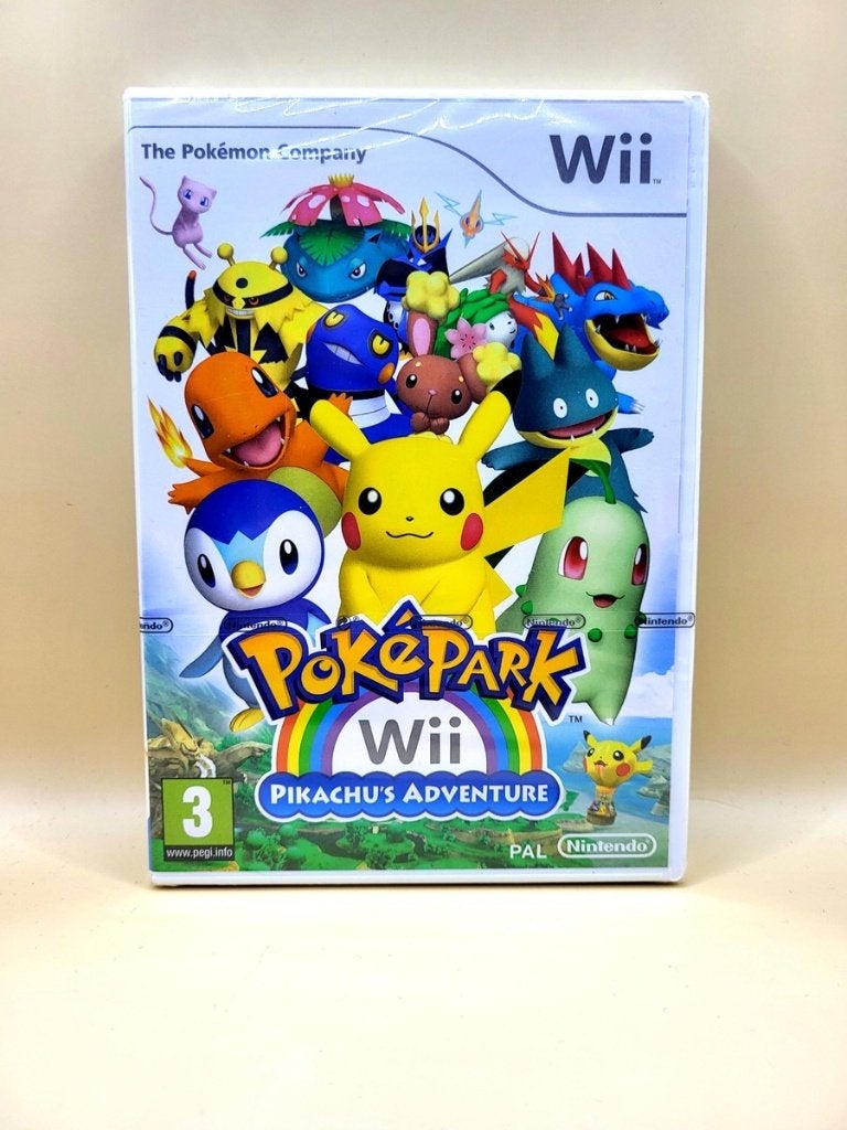Poképark Pikachu's Adventure Factory Sealed Nintendo Wii, Nintendo support, 1 speler, Nieuw, Eén computer