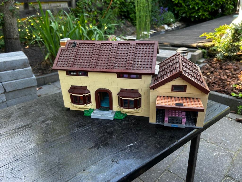 Lego Simpsons Huis (71006) met veel extra figuren, Ophalen, Gebruikt