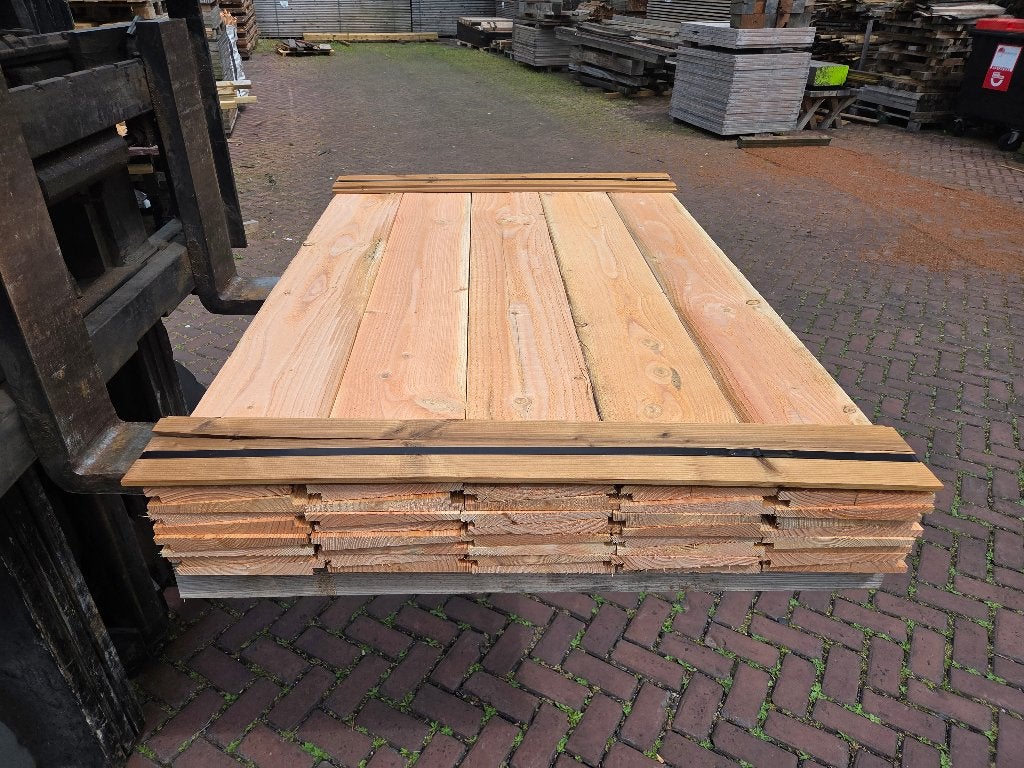 10.8 m2 Douglas Zweeds rabat - nr: TP147, Ophalen, Nieuw, Minder dan 180 cm, Planken