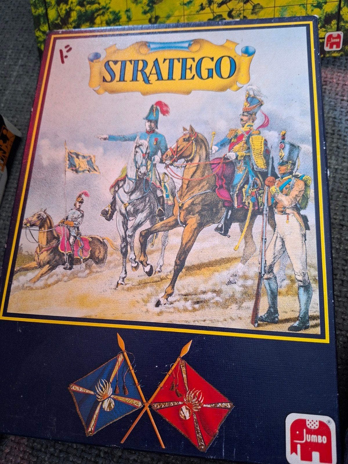 Stratego Bordspel - Klassiek Strategisch Spel, Een of twee spelers, Ophalen, Gebruikt, Jumbo