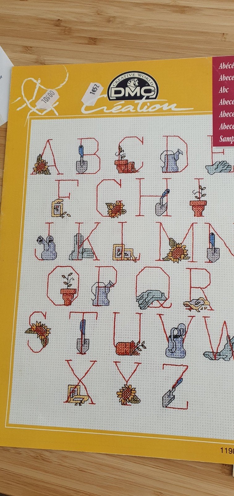 3 alfabetkaarten, Hobby en Vrije tijd, Ophalen of Verzenden, Overige thema's, Overige typen