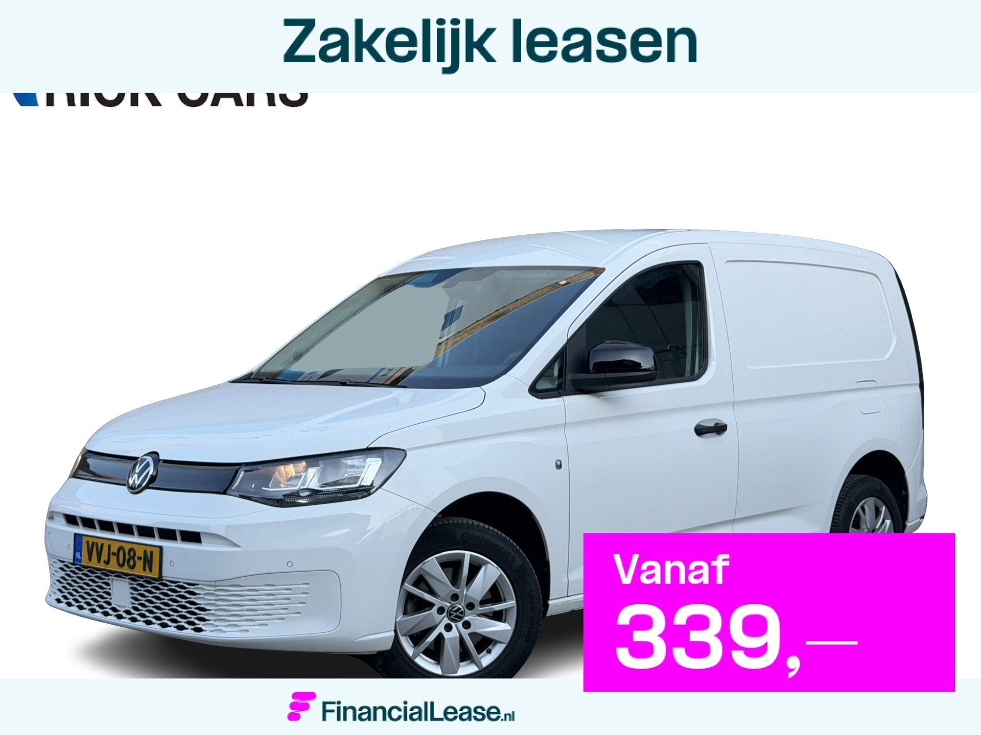 Volkswagen Caddy Cargo 1.5 TSI Comfort CarPlay/cruise Contro, Voorwielaandrijving, Stof, 4 cilinders, Volkswagen