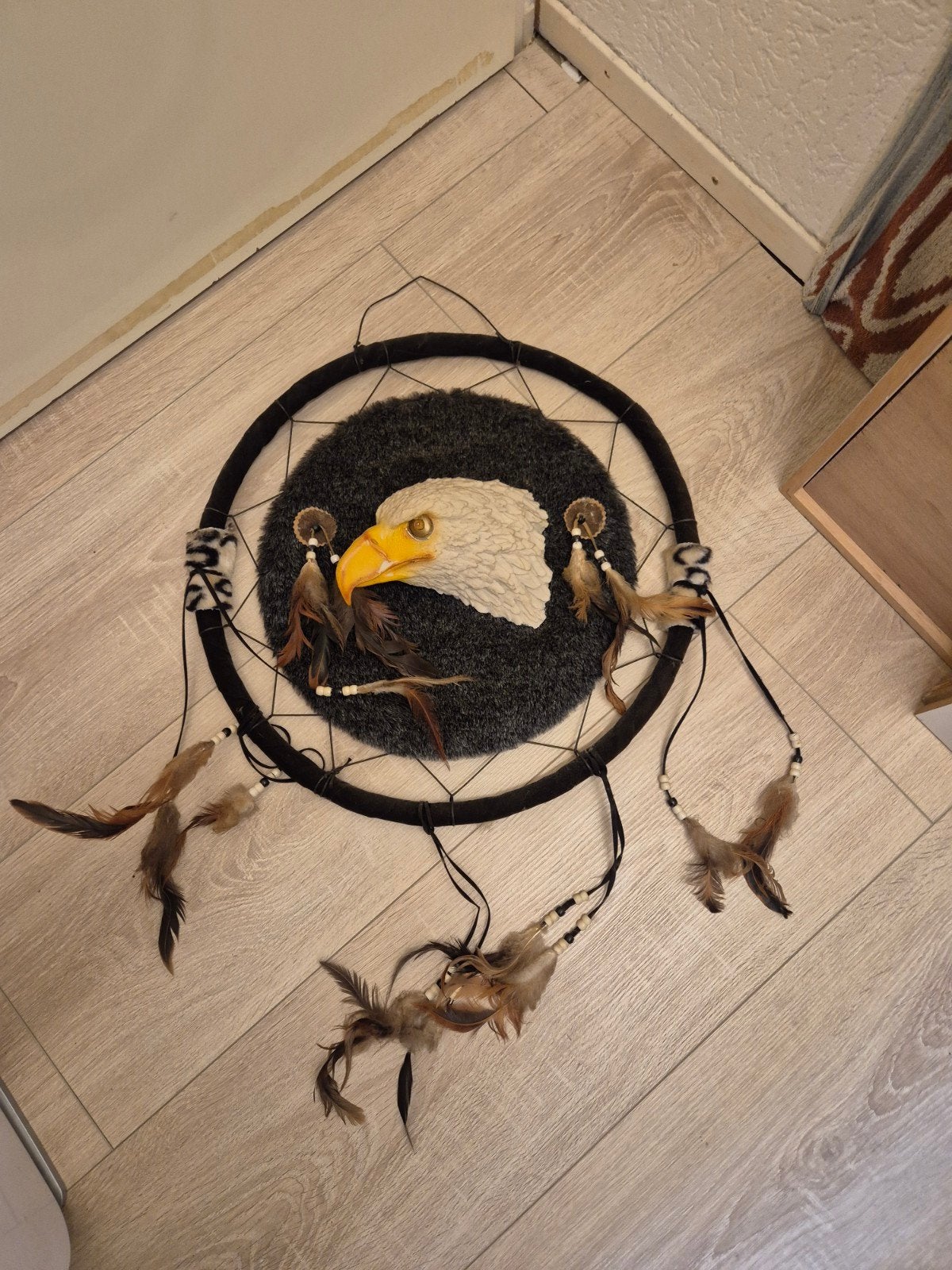 Dromenvanger met Adelaarskop - Handgemaakt, Ophalen, Meerkleurig, Boho, Zo goed als nieuw