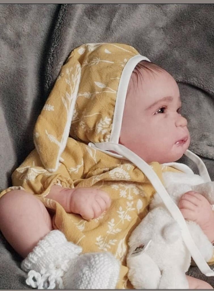 Reborn Lilly van Linda Murray, Ophalen, Nieuw, Babypop, Levensecht of Reborn