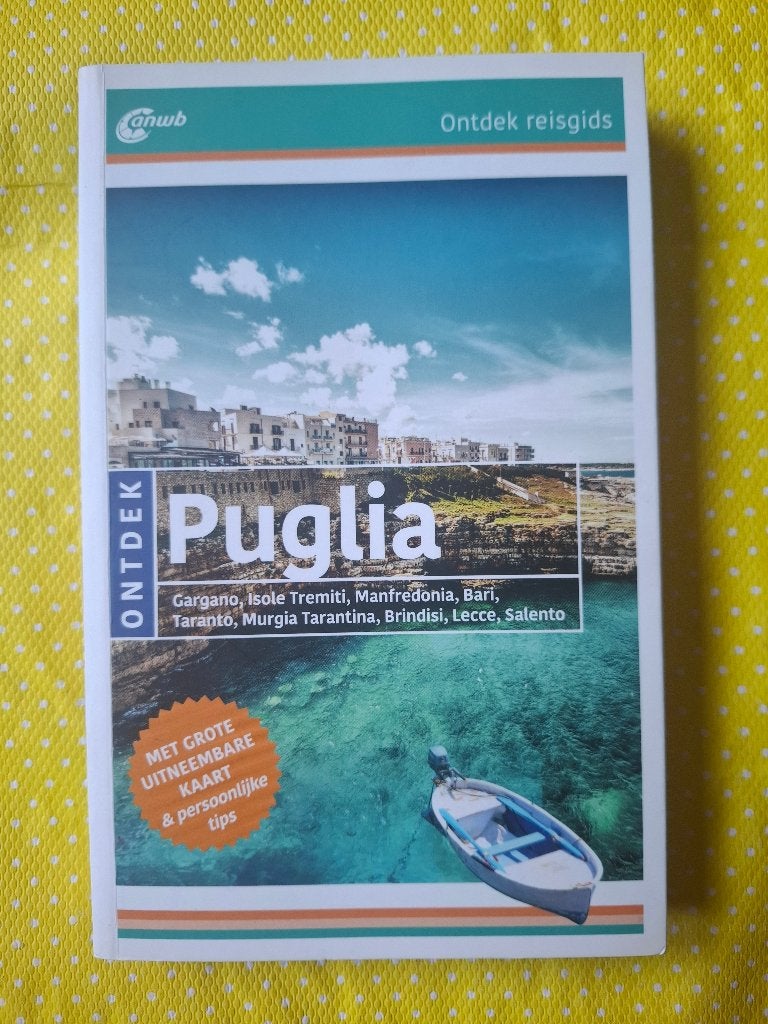 ANWB Ontdek Reisgids Puglia met uitneembare kaart, Boeken, Gelezen, Europa, Diverse auteurs, Ophalen of Verzenden
