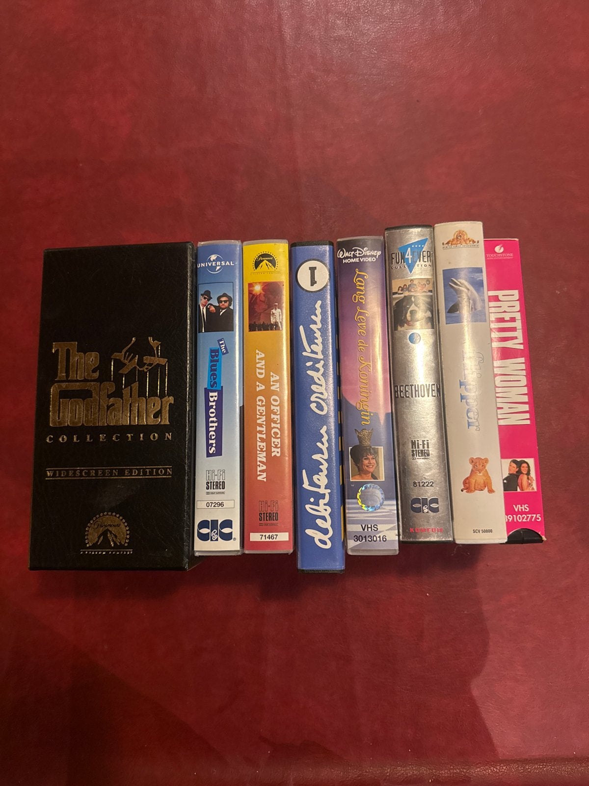 VHS Collectie: The Godfather, Blues Brothers, Pretty Woman, Cd's en Dvd's, VHS | Film, Boxset, Vanaf 16 jaar, Overige genres, Ophalen of Verzenden