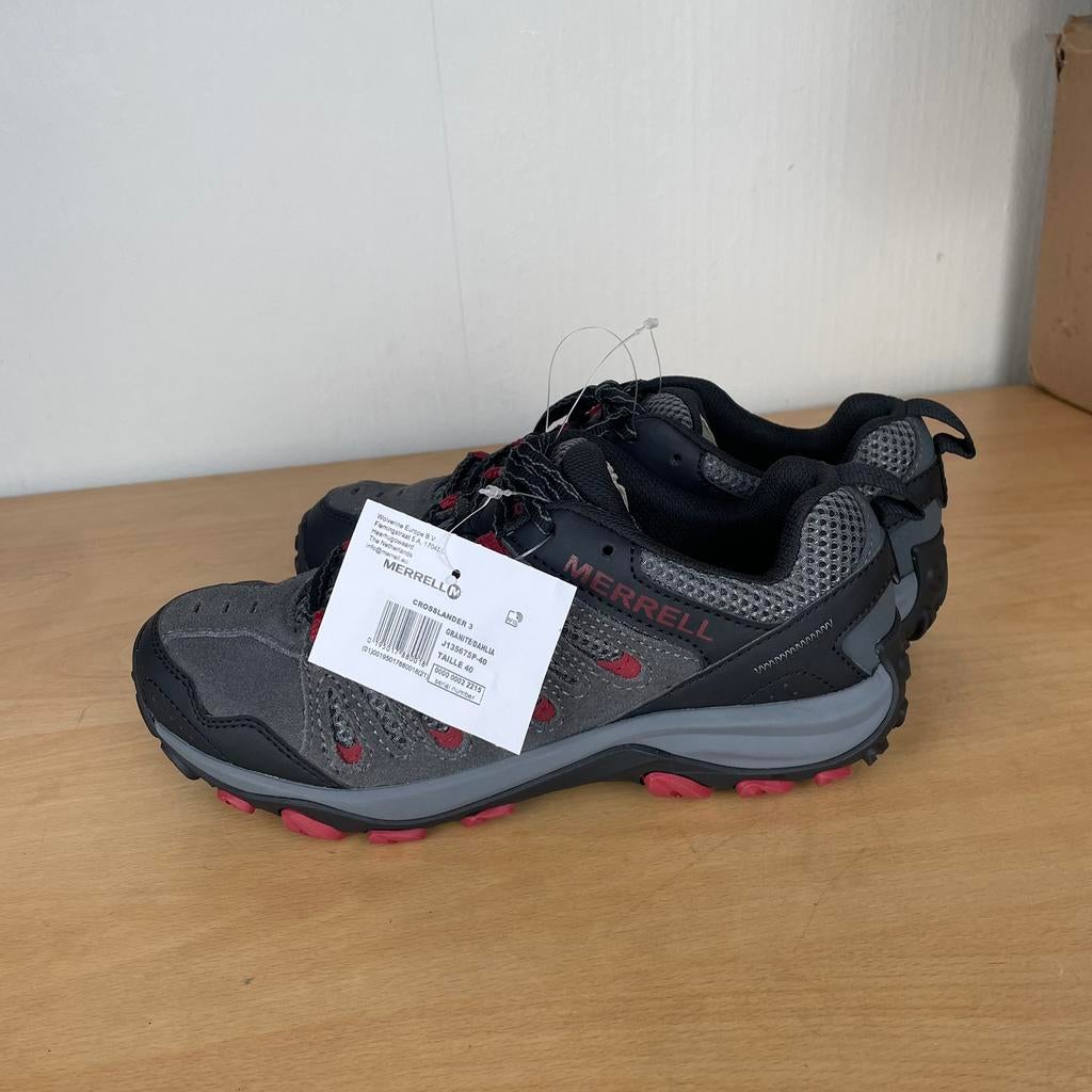 Merrell Crosslander 3 wandelschoenen nieuw maat 40, Ahmadazz20089@gmail.com, Zwart, Nieuw, Vintagieseu