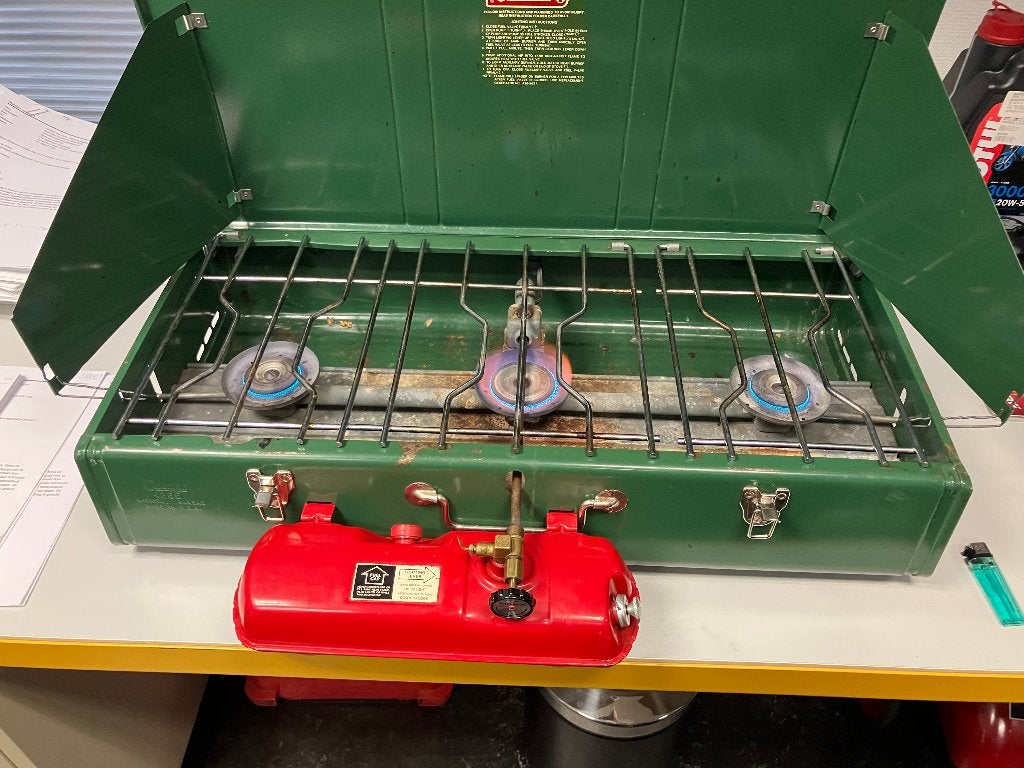 Coleman Campstove 426E, Ophalen, Gebruikt